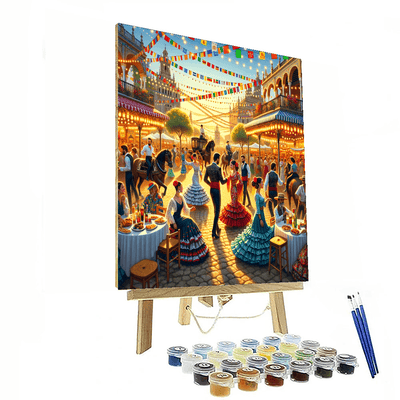 La Feria De Abril - Spain Paint By Color