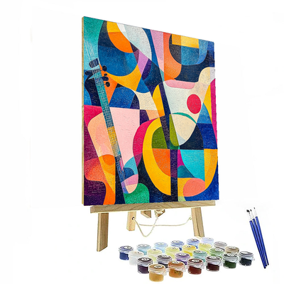 Pablo Picasso Inspired Picasso's Musical Harmony  Paint By Numbers Art