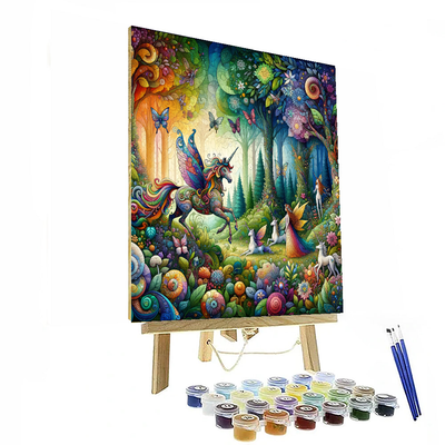 Tales Of The Enchanted Forest Paint By Number