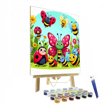 Wacky Insects DIY Paint By Numbers