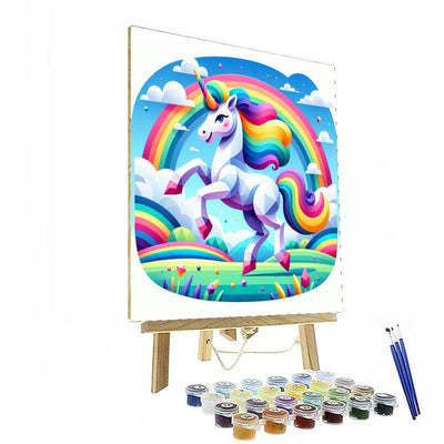 Mystic Unicorn Adventure Paint By Number