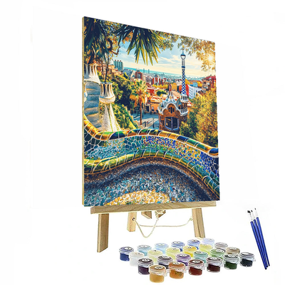 Park Güell Painting By Numbers Kit