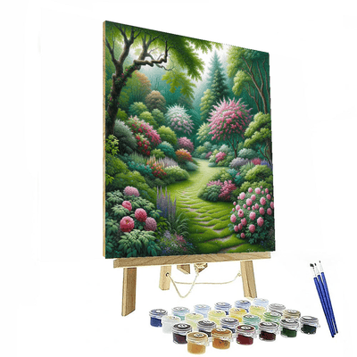 Tranquil Garden Escape Paint By Number