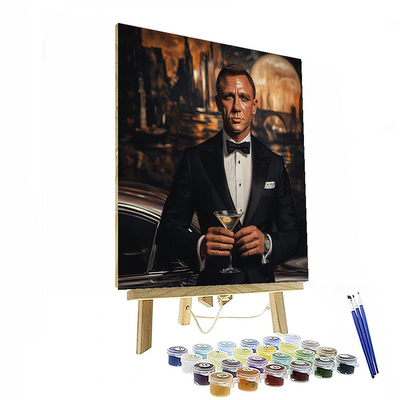 Daniel Craig: The Elegance Of The Bond Legacy Paint By Numbers Kits