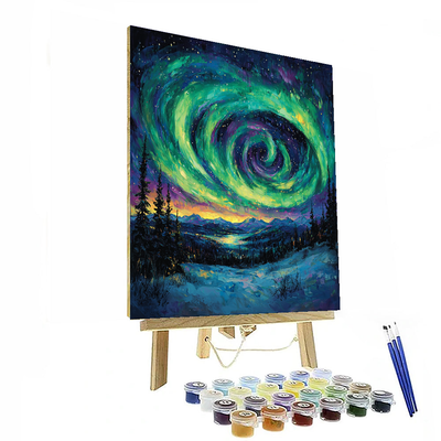 Yellowknife's Northern Lights Paint By Numbers Kits