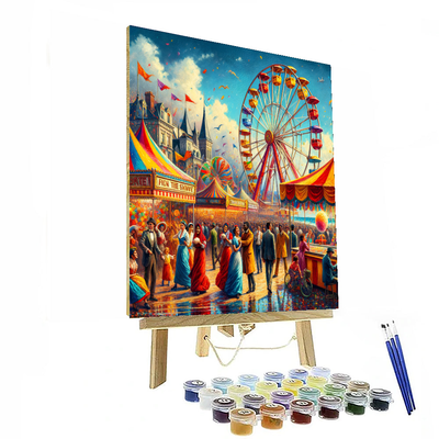 Seaside Carnival Extravaganza Numbered Painting Kits