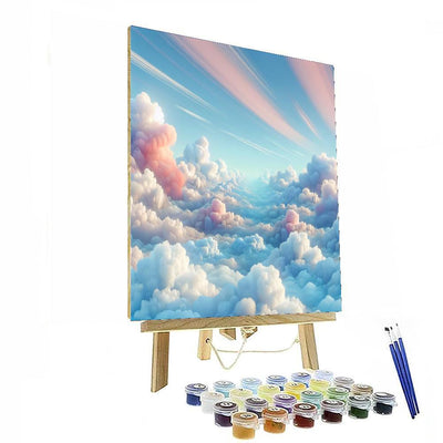 Whimsical Cloudscape Adventure Paint By Color