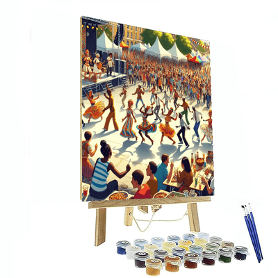 World Dance Day Painting By Numbers Kit