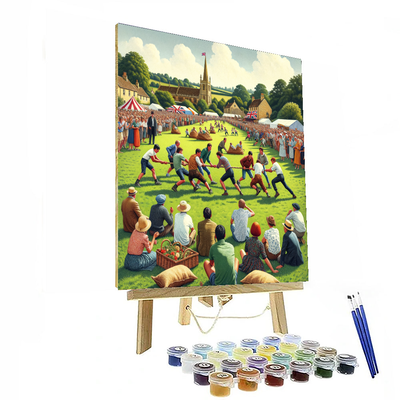 The Cotswold Olimpick Games DIY Paint By Numbers