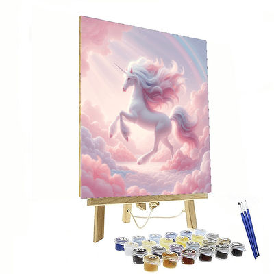 Pastel Fantasy Unicorn DIY Paint By Numbers