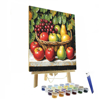 Paul Cézanne Inspired Fruits Of Nature  Numbered Painting Kits