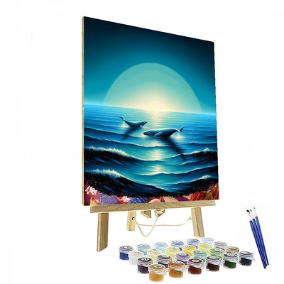 Whale Song Horizon Paint By Numbers Kits