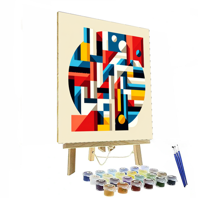 Abstract Illusions Painting Number Kit