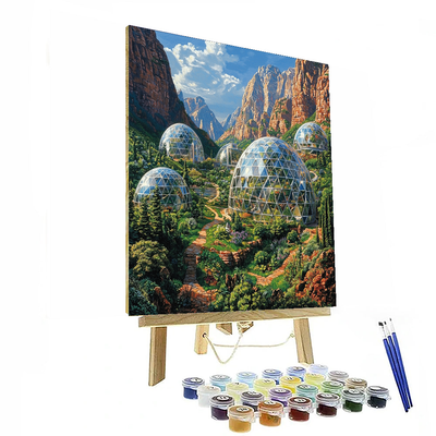 Eden Project - Cornwall Paint By Numbers Kits