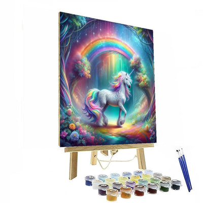 Unicorn's Magical Realm DIY Paint By Numbers