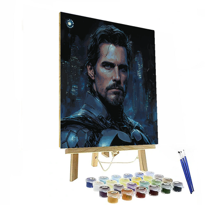 Christian Bale: Metamorphosis Of A Dark Knight Painting Number Kit