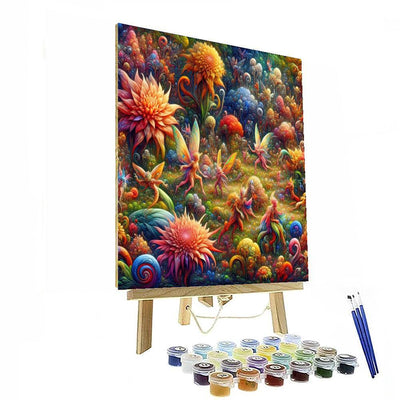 Fantasy Garden Frolic Numbered Painting Kits