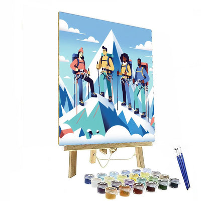 Mountain Explorer Challenge Paint By Number