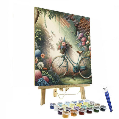 Vintage Bicycle Getaway Paint By Numbers Kits