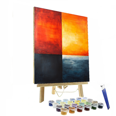 Mark Rothko Inspired Timeless Symphony Of Colors  Painting By Numbers Kit