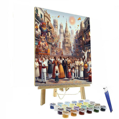 Valencia Las Fallas - Spain Paint By Numbers