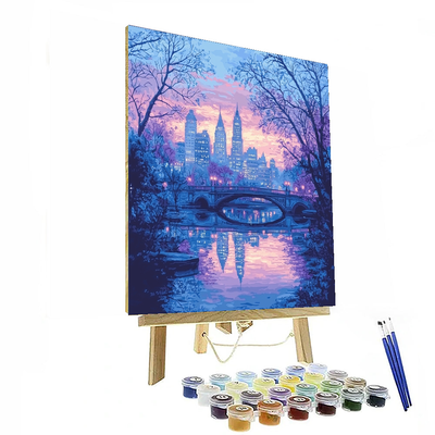 Claude Monet Inspired Monet's Tranquil Cityscape  Paint By Numbers Kits