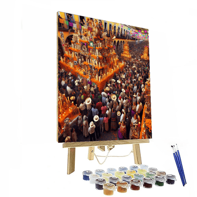 Oaxaca Day Of The Dead Festival - Oaxaca, Mexico Paint By Numbers Kits