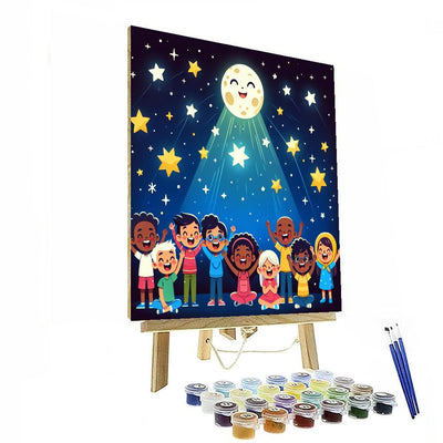 Charming Starry Adventures Paint By Numbers Kits