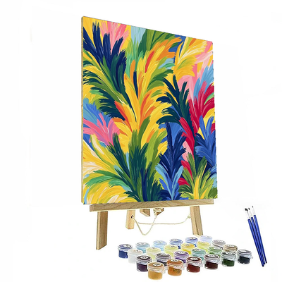 Henri Matisse Inspired Botanical Dance  Paint By Numbers Kits