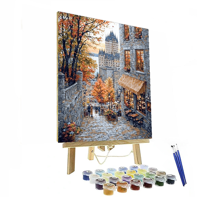 Old Quebec - Quebec City Paint By Numbers Kits