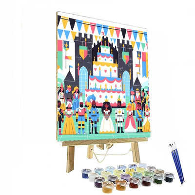 Royal Birthday Celebration Paint By Color