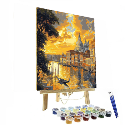 Canaletto Inspired Whispers Of The Past  Paint By Numbers Art