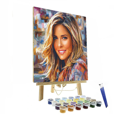 Jennifer Aniston: The Heartfelt Charm Of Rachel Green Paint By Numbers Art