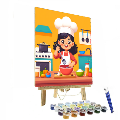 Little Chef's Kitchen Paint By Numbers