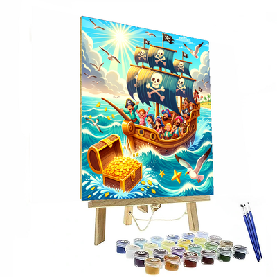 Daring Pirate Quest Paint By Color