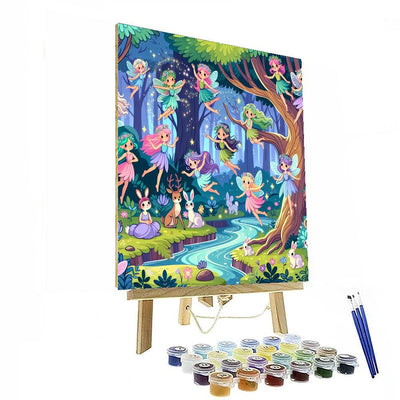 Adventures In Magical Forests DIY Paint By Numbers