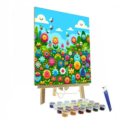 Giggly Garden Paint By Color