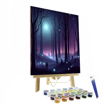 Twilight Enchanted Forest Paint By Numbers Art