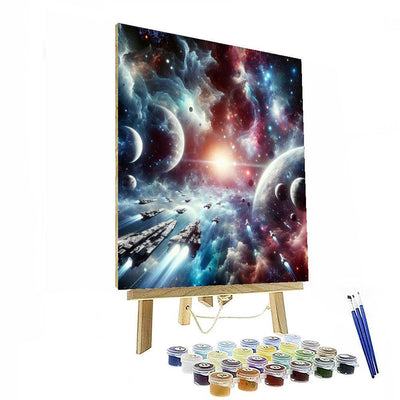 Star Wars Galactic Odyssey Painting Number Kit