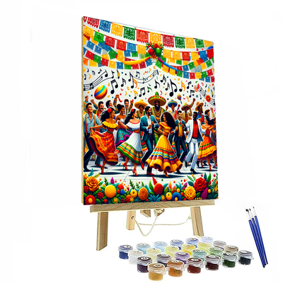 Fiesta Colors Painting Number Kit