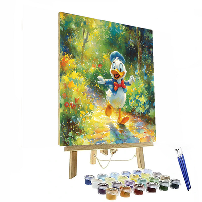 Donald Duck's Mischievous Moments - Disney Inspired Numbered Painting Kits