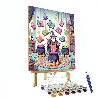 Imaginative Wizard's Lair Painting Number Kit