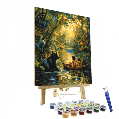 The Jungle Book's Wild Spirit - Disney Inspired Paint By Number