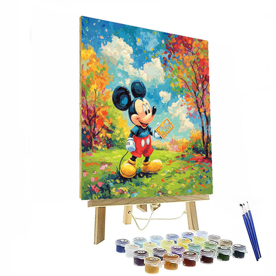 Mickey Mouse Adventure Journey - Disney Inspired Numbered Painting Kits