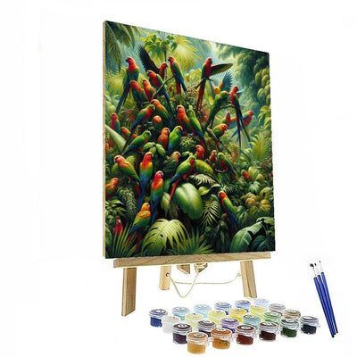 Tropical Rainforest Rhapsody Paint By Color