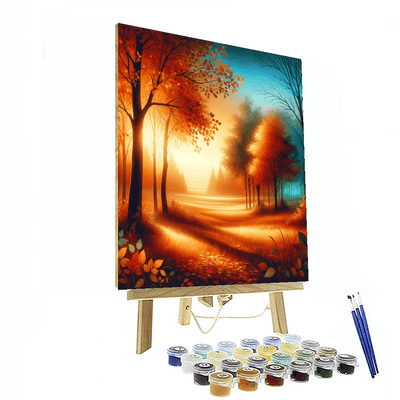 Glorious Autumn Landscape Paint By Numbers Kits