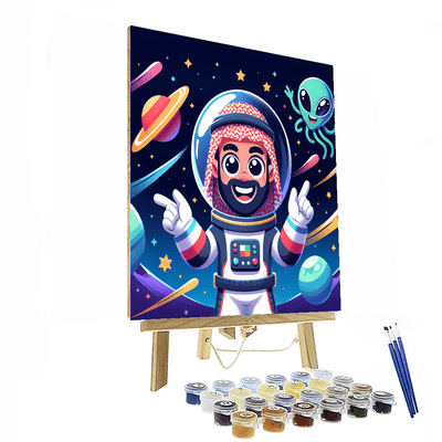 Super Space Adventure Painting By Numbers Kit