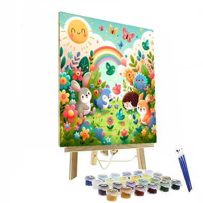 Magical Garden Of Friends Paint By Number