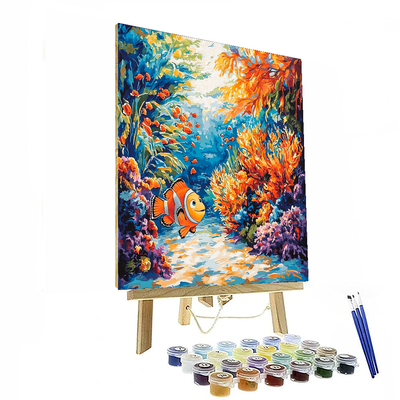 Finding Nemo Ocean Expedition - Disney Inspired Painting By Numbers Kit