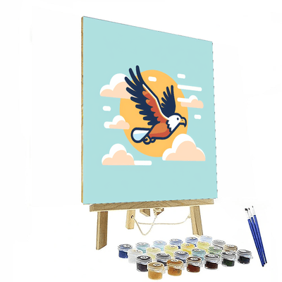 Eager Eagle Number Painting